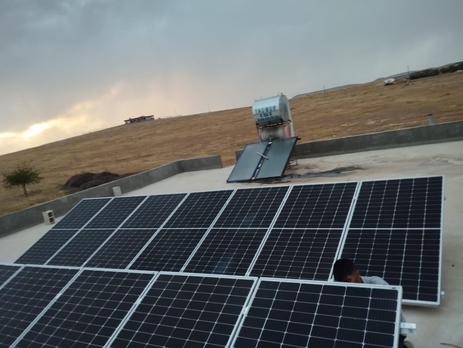 ŞANLIURFA/PARMAK KAPI  KÖYÜ 6.2 SOLAR EV SİSTEMİ 