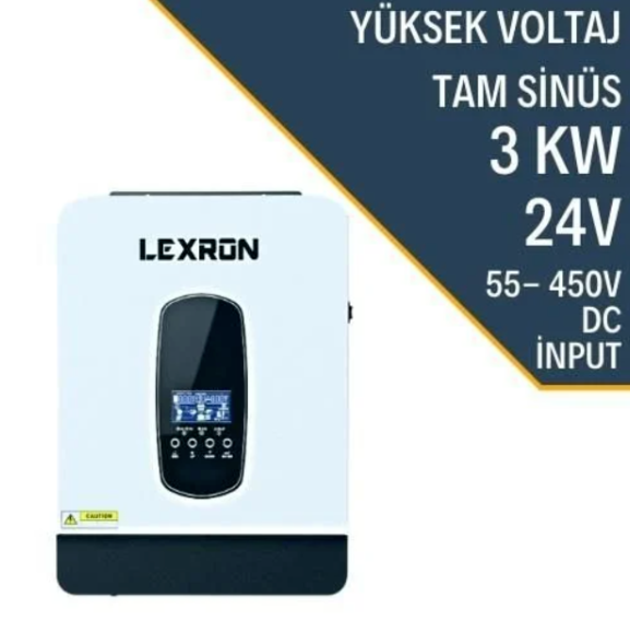 LEXRON 3KW MPPT 55-450 PV INPUT AKILLI İNVERTER