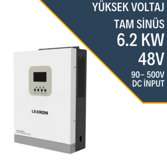 6.2KW MPPT PARALEL 90-500V PV INPUT 100A MPPT INVERTER PARALLENEBİLİR