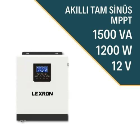 LEXRON 1.5 KW MPPT 12 V AKILLI İNVERTER