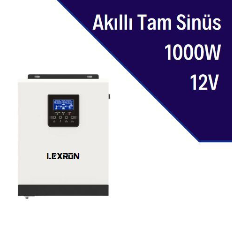 LEXRON 1 KW 12V AKILLI İNVERTER