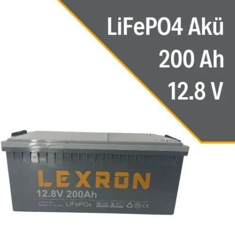 LEXRON 200AH 12.8V LİTYUM AKÜ