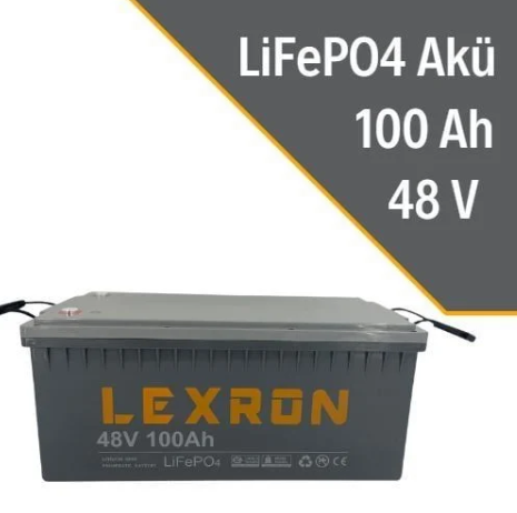 LEXRON 100AH 48V LİTYUM AKÜ