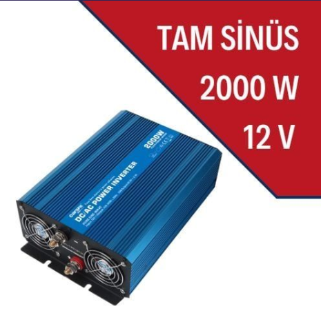 CARSPA 2000W-12V TAM SİNÜS İNVERTER