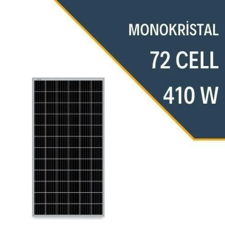 LEXRON 410W MONOKRİSTAL GÜNEŞ PANELİ